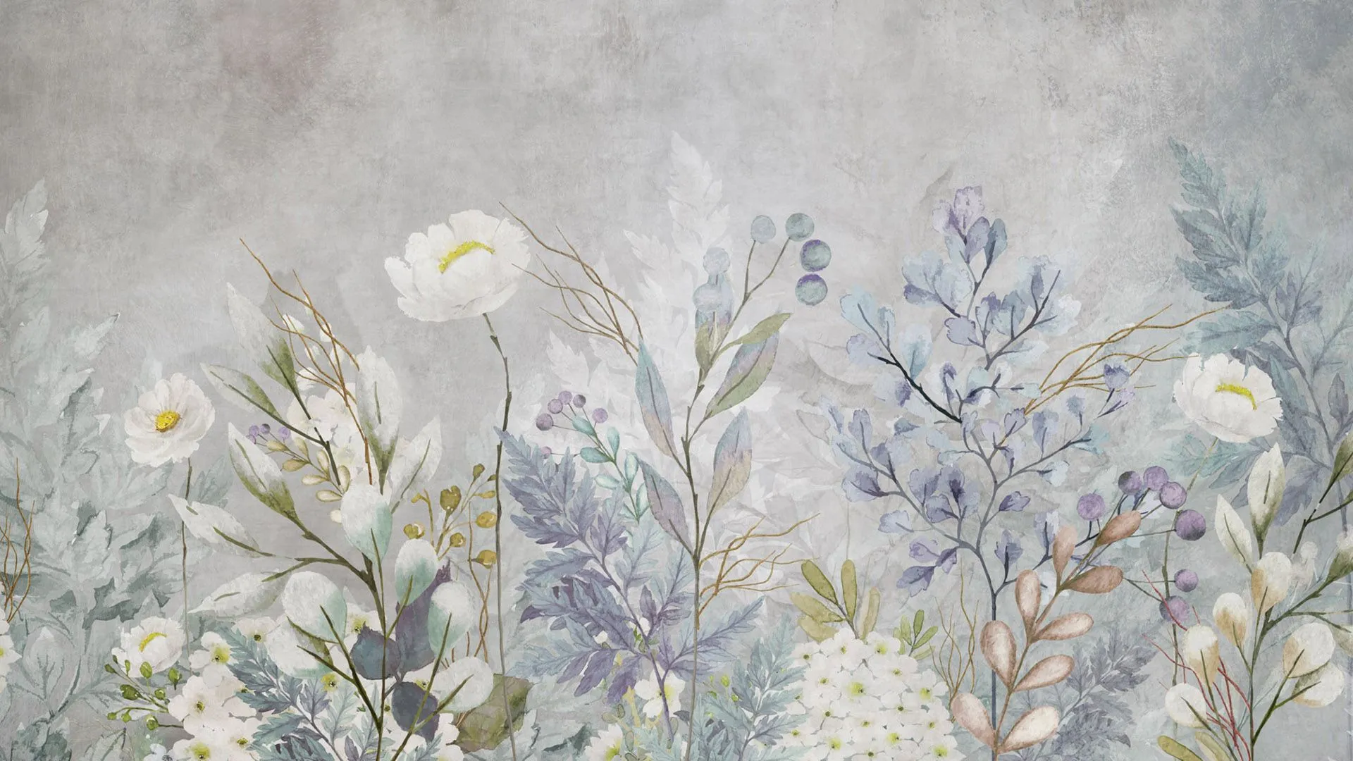 flower meadow wallpaper