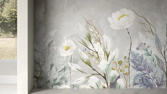 flowery meadow card
