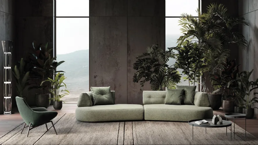 Lotus is a sofa with infinite modular solutions.