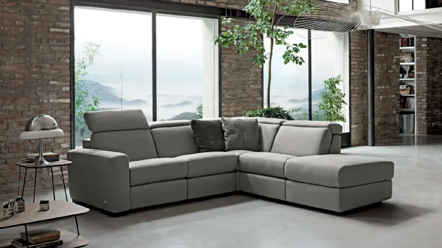 Marvin composition with headrest and storage unit