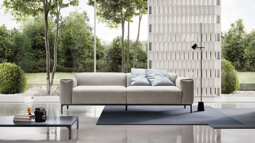 Spencer modern fabric sofa